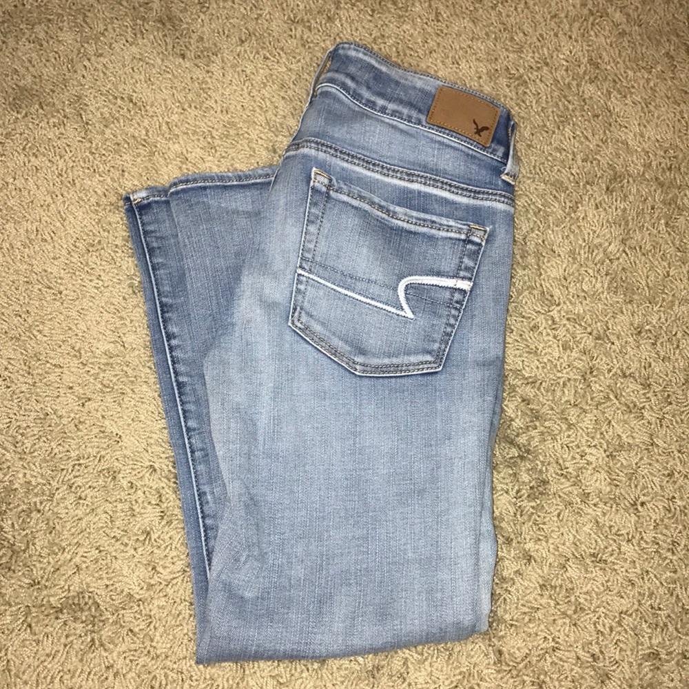 American Eagle Artist Crop Jeans